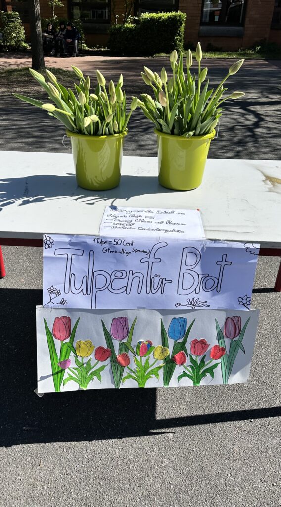 Read more about the article Aktion „Tulpen für Brot“